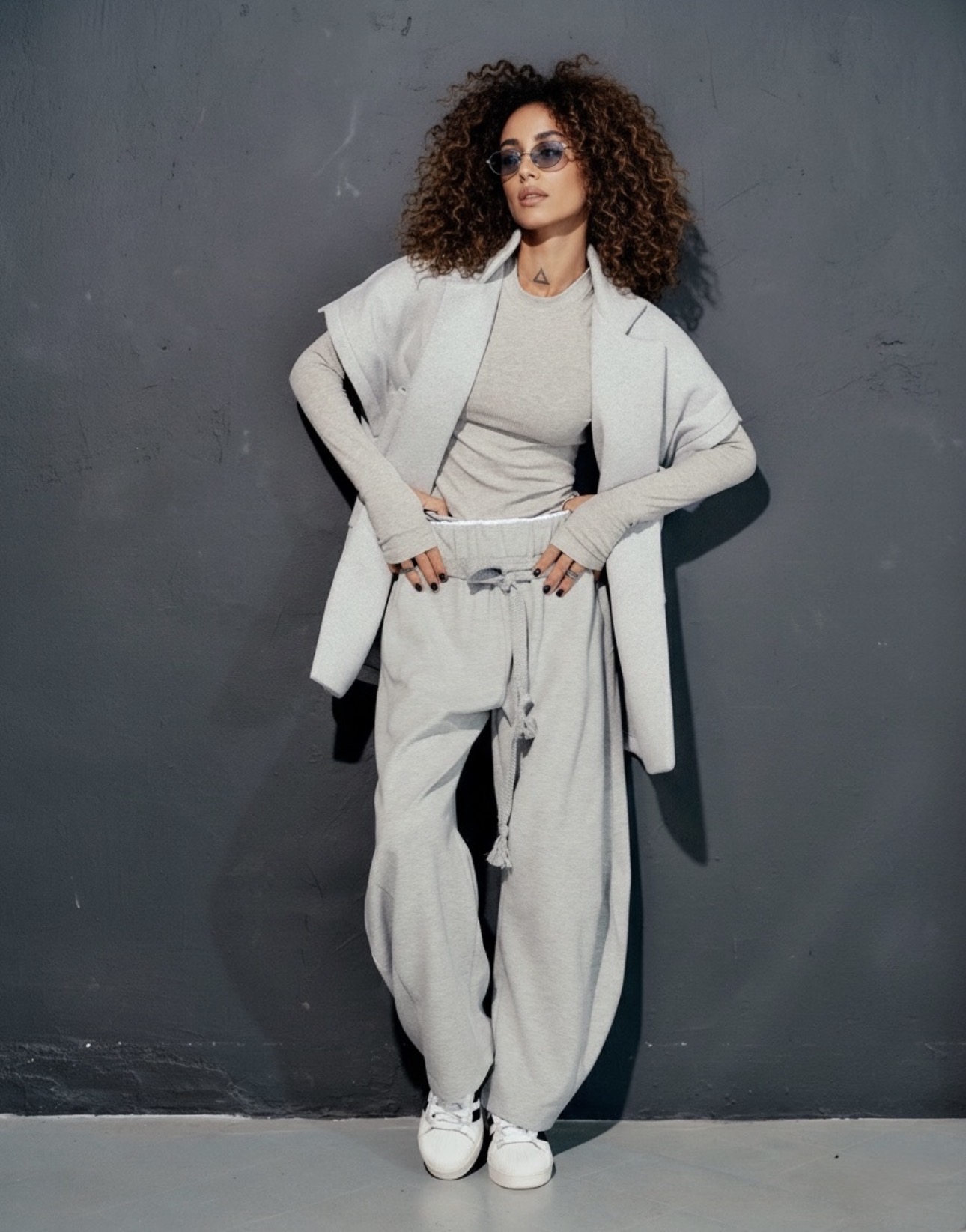 GREY THREE PIECE SET