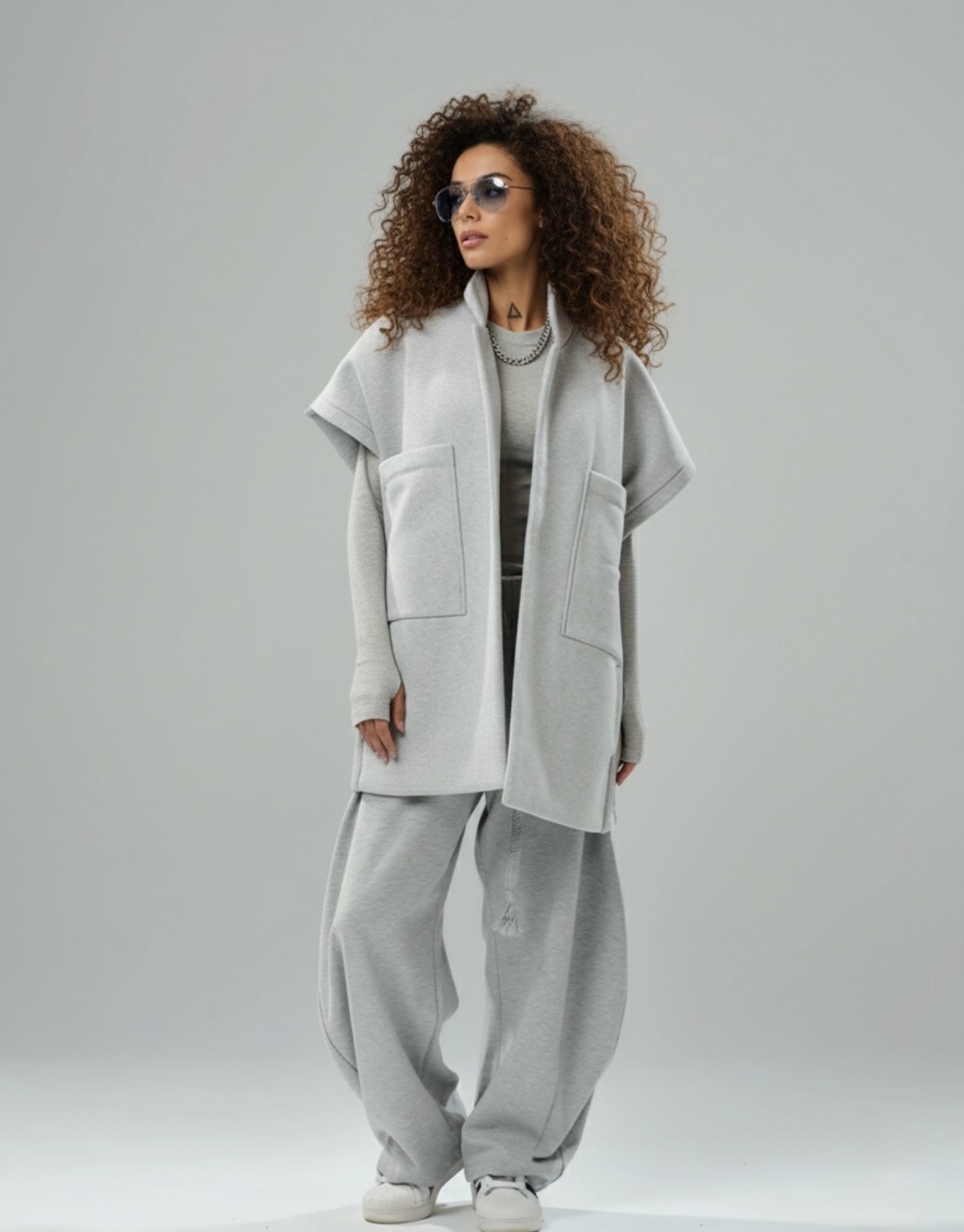 GREY THREE PIECE SET