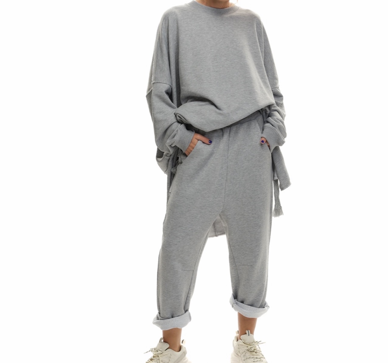 GREY OVERSIZED SET
