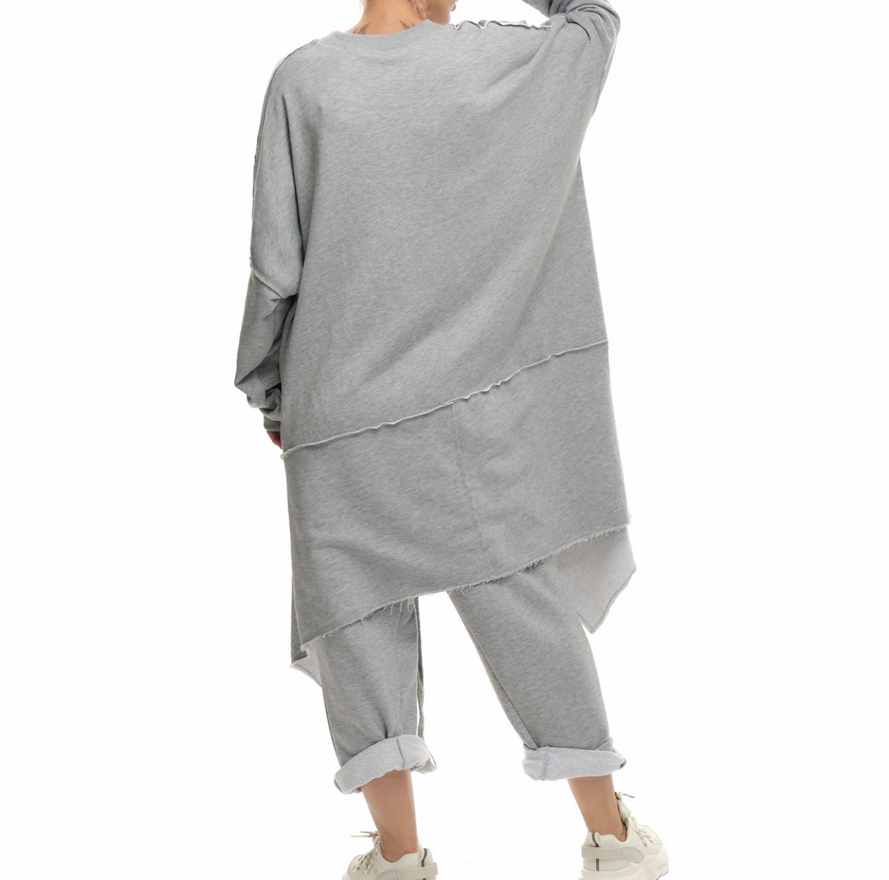 GREY OVERSIZED SET