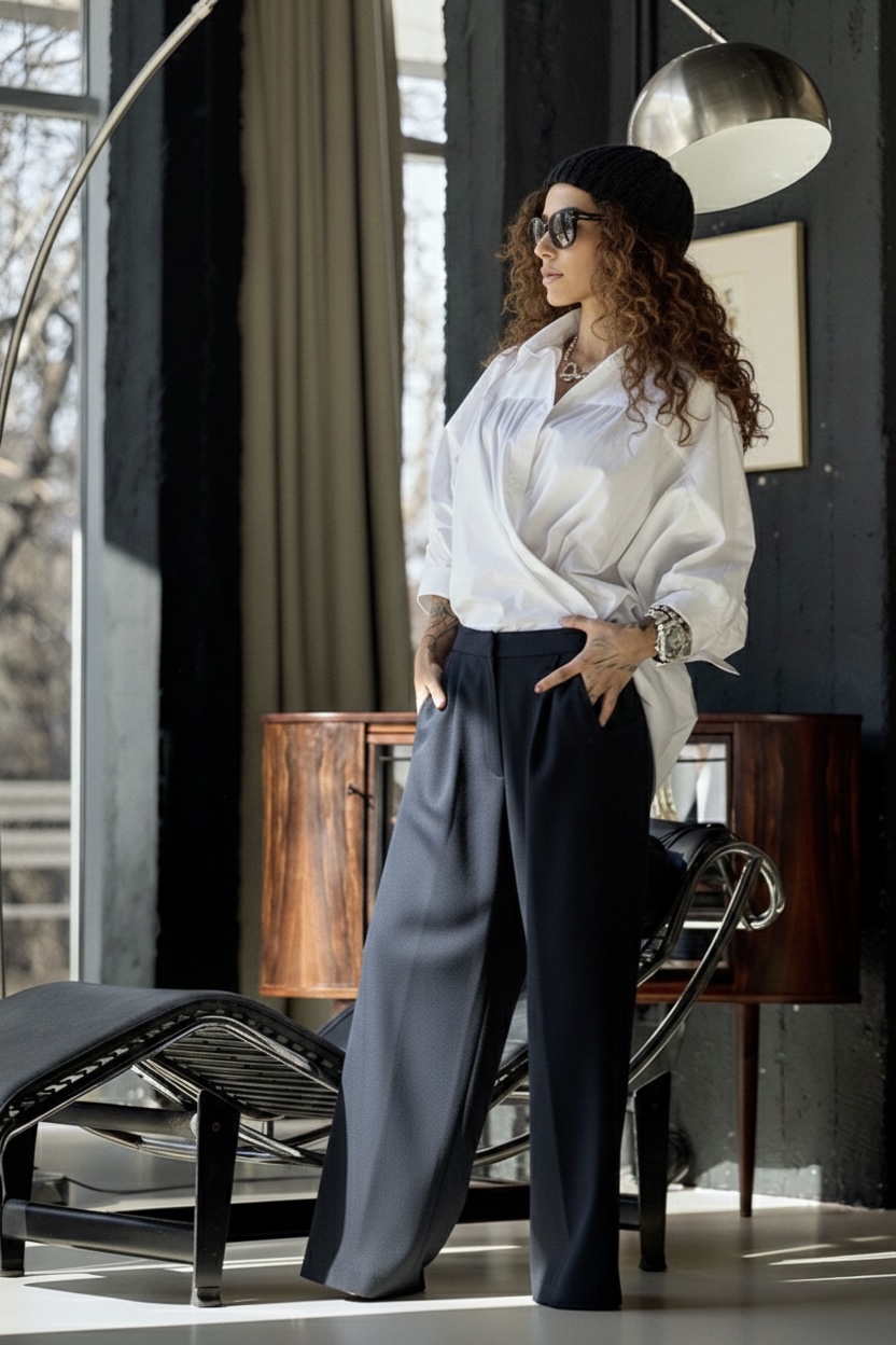 OVERSIZED WHITE SHIRT